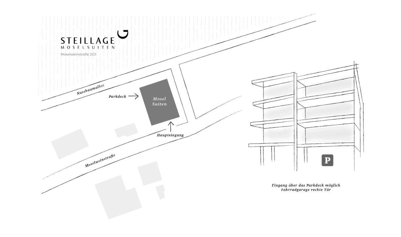 Steillage - Design Moselsuiten Mit Panoramablick Und Spa Браунеберг Екстериор снимка